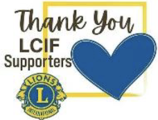Thank You LCIF Supporters