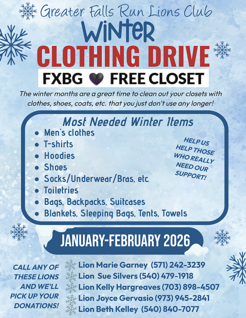 Clothing Drive