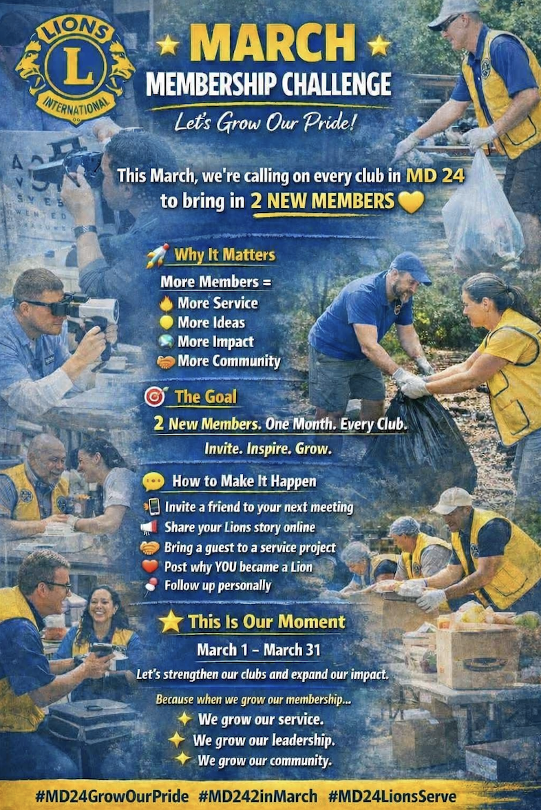 March Membership Challenge