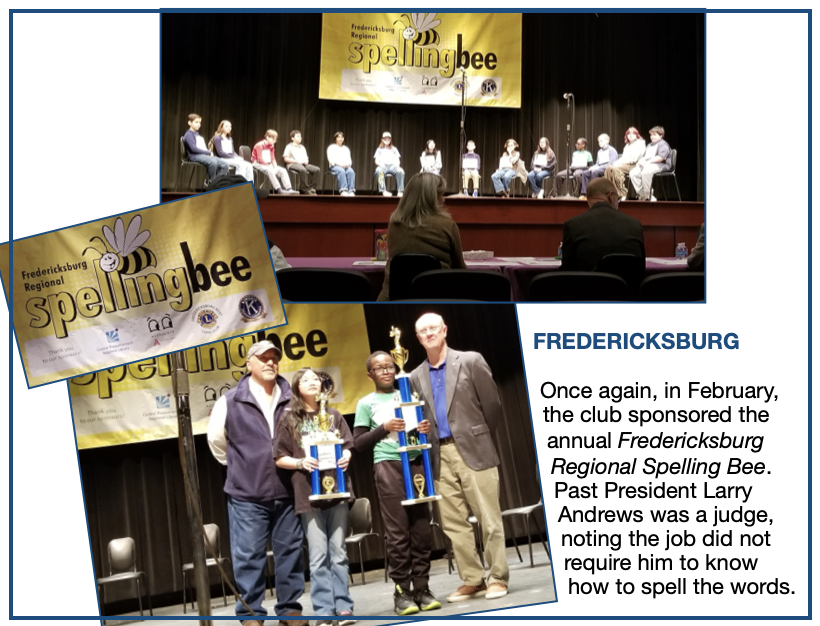 Fredericksburg Spelling Bee