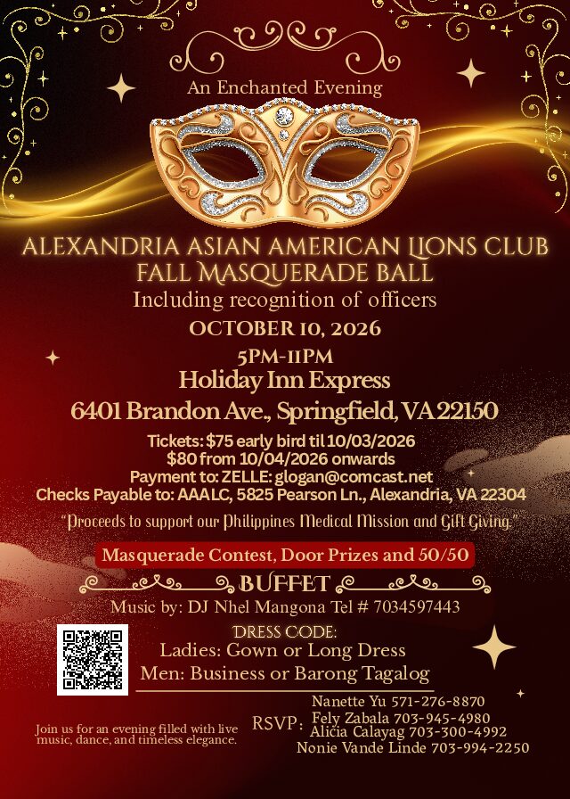 2026 AAALC Masquerade Flyer